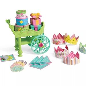 American Girl Wellie Wishers Birthday Cart and Treats Set Retired